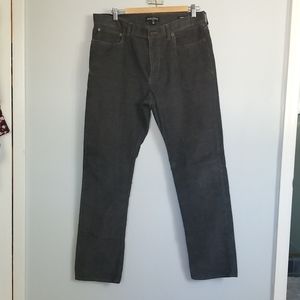 J. Crew Mercantile Men's Corduroy Pants Strait Flex Size 34x32